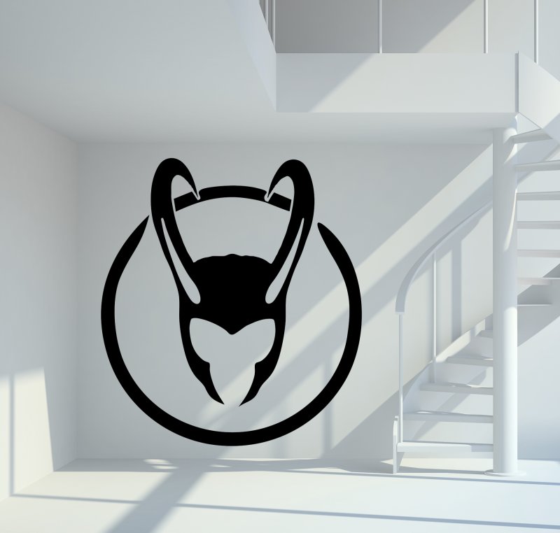 Preview: Wandtattoo Loki Symbol Preview: Wandtattoo Loki Symbol